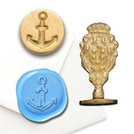 Anchor Wax Seal Stamp - Nostalgic Impressions
