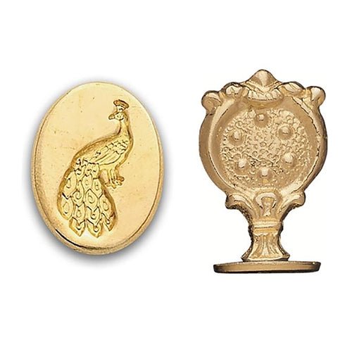 Peacock Wax Seal Stamp - Nostalgic Impressions