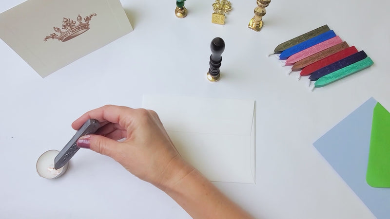 How To Use Flexible Premium Sealing Wax With Wick