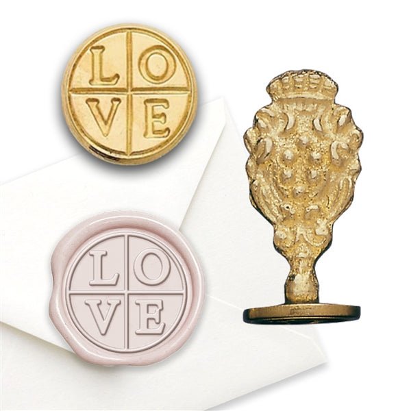 Love Cross Wax Seal Stamp - Nostalgic Impressions