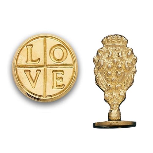 Love Cross Wax Seal Stamp - Nostalgic Impressions
