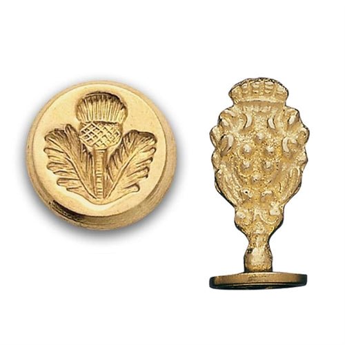 Scottish Thistle Wax Seal Stamp - Nostalgic Impressions