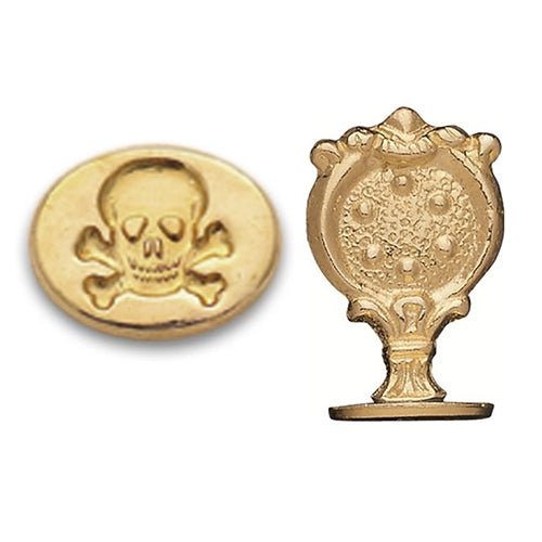 Skull & Crossbones Wax Seal Stamp - Nostalgic Impressions