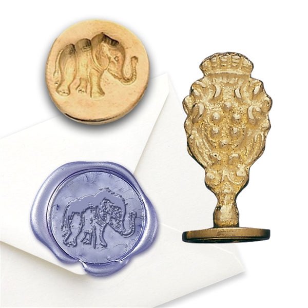 Elephant Wax Seal Stamp - Nostalgic Impressions