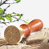 Botanicals Flowers & Trees Wax Seal Stamps with Rosewood Handle - Multiple Design Options - Nostalgic Impressions