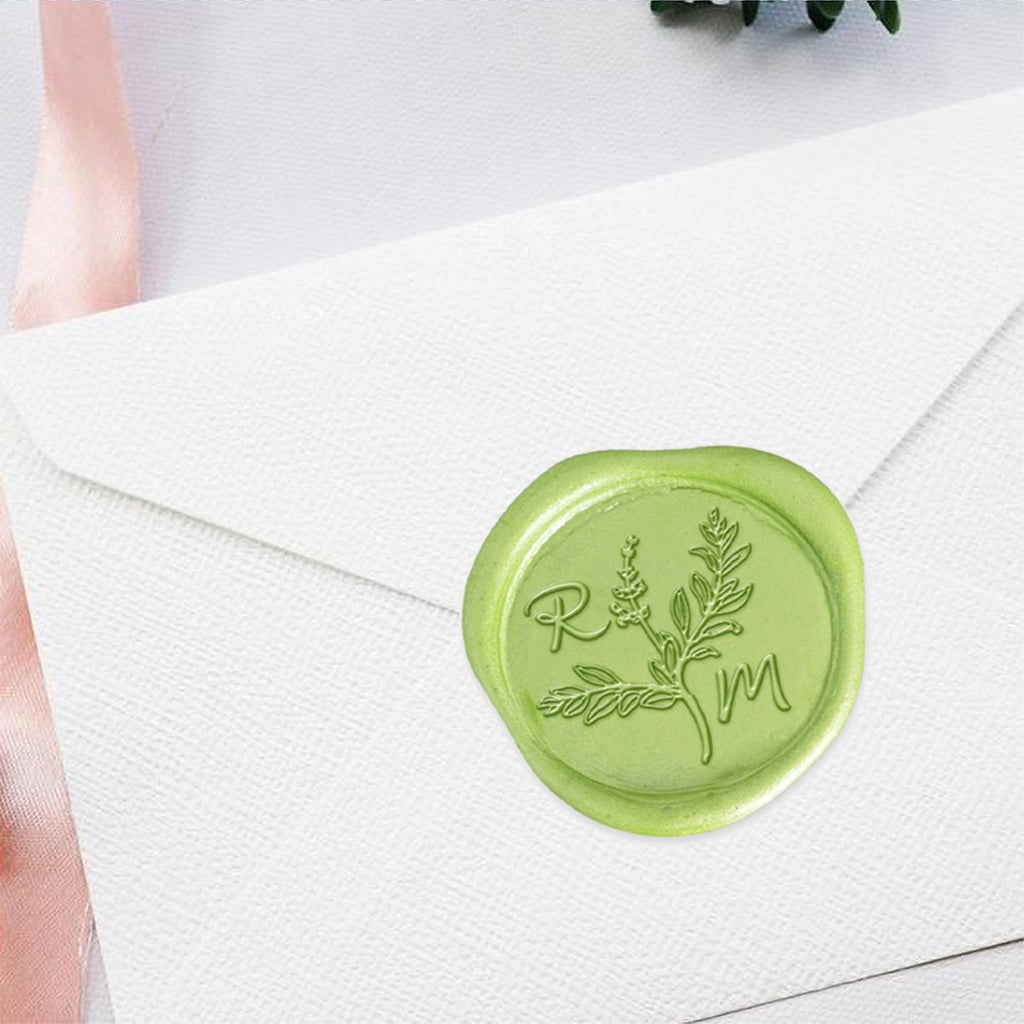 Zola Wedding Monogram Adhesive Wax Seals #8021 Bundle with Stamp –  Nostalgic Impressions