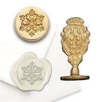 Snowflake Wax Seal Stamp - Nostalgic Impressions
