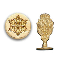 Snowflake Wax Seal Stamp - Nostalgic Impressions