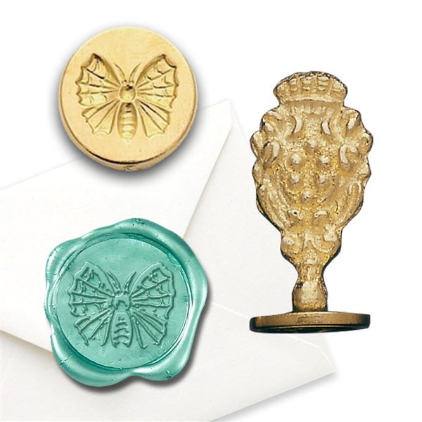 Butterfly Wax Seal Stamp - Nostalgic Impressions