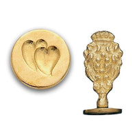 Twin Hearts Wax Seal Stamp - Nostalgic Impressions
