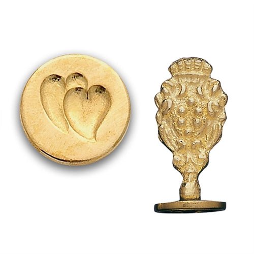 Twin Hearts Wax Seal Stamp - Nostalgic Impressions