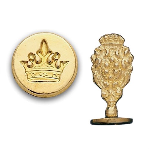 Crown Wax Seal Stamp - Nostalgic Impressions