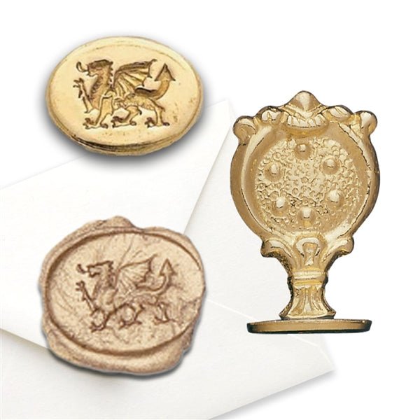 Welsh Dragon Wax Seal Stamp - Nostalgic Impressions