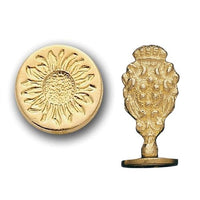 Sunflower Wax Seal Stamp - Nostalgic Impressions