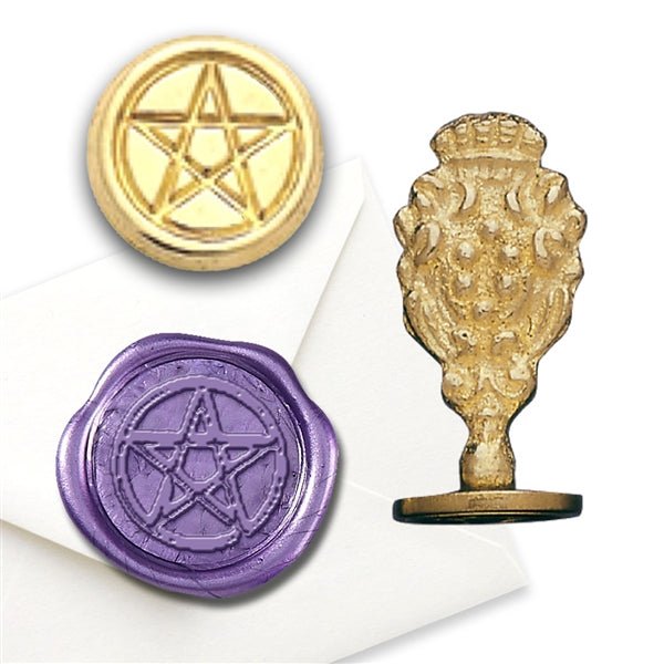 Pentacle Wax Seal Stamp - Nostalgic Impressions