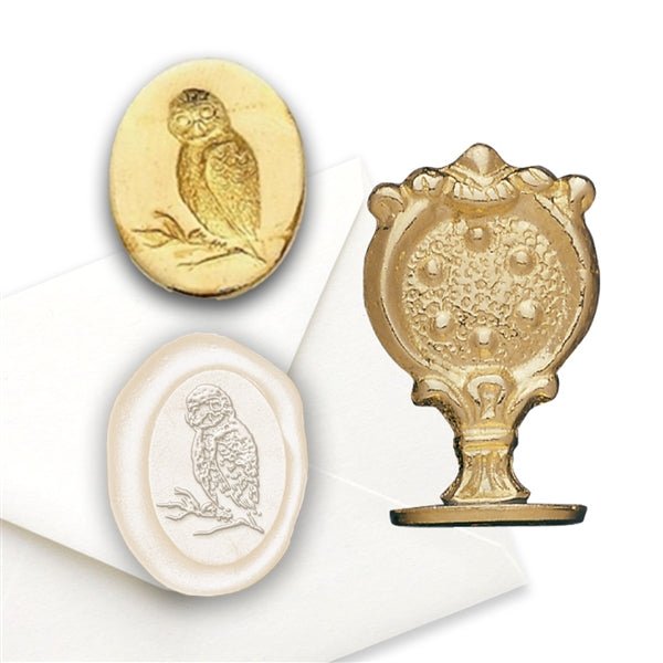 Owl Wax Seal Stamp - Nostalgic Impressions