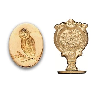 Owl Wax Seal Stamp - Nostalgic Impressions