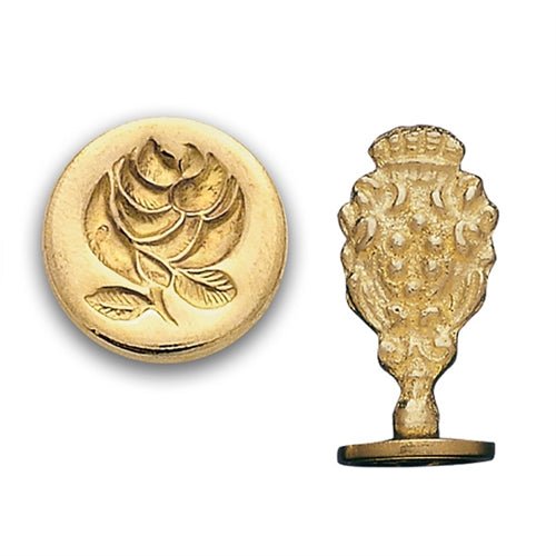 Rose Wax Seal Stamp - Nostalgic Impressions