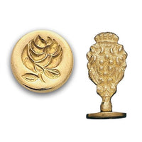 Rose Wax Seal Stamp - Nostalgic Impressions