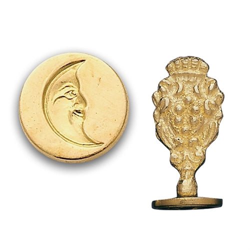 Moon Wax Seal Stamp - Nostalgic Impressions