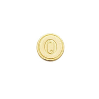 Brass Cerif Initial Wax Seal Stamp Gift Set kit with Gold Sealing Wax - Nostalgic Impressions