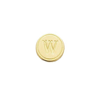 Brass Cerif Initial Wax Seal Stamp Gift Set kit with Gold Sealing Wax - Nostalgic Impressions