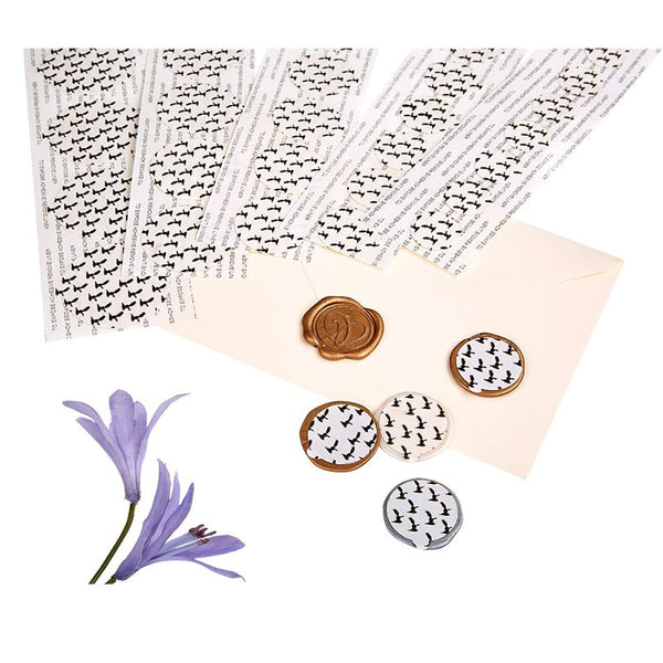 Self Adhesive Peel N' Stick labels-Pack of 100 - Nostalgic Impressions