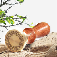 Borders Wax Seal Stamps with Rosewood Handle - Multiple Design Options - Nostalgic Impressions