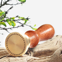 Borders Wax Seal Stamps with Rosewood Handle - Multiple Design Options - Nostalgic Impressions