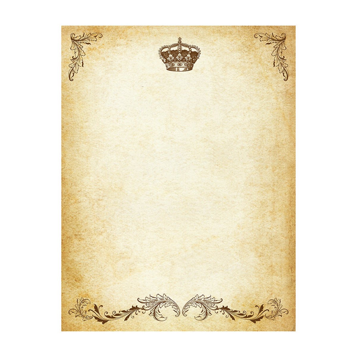 Parchment Stationery Vintage Design Boxed Gift Set -20/10 with Personalization option - Nostalgic Impressions