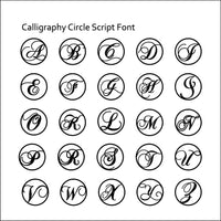 Calligraphy Script Adhesive Wax Seals #LS640
