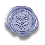 Lilies Adhesive Wax Seals #D678 - Nostalgic Impressions