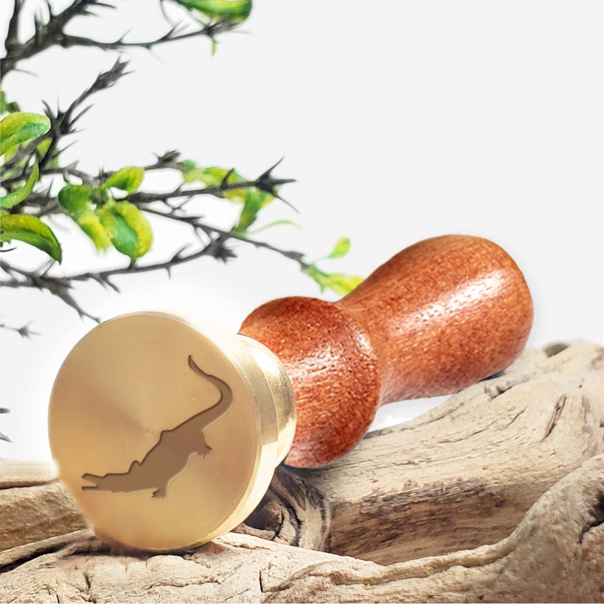 Sea Life & Nautical Wax Seal Stamps with Rosewood Handle - Multiple Design Options - Nostalgic Impressions