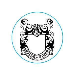 Family Crest Maker, Custom Logo Stamp