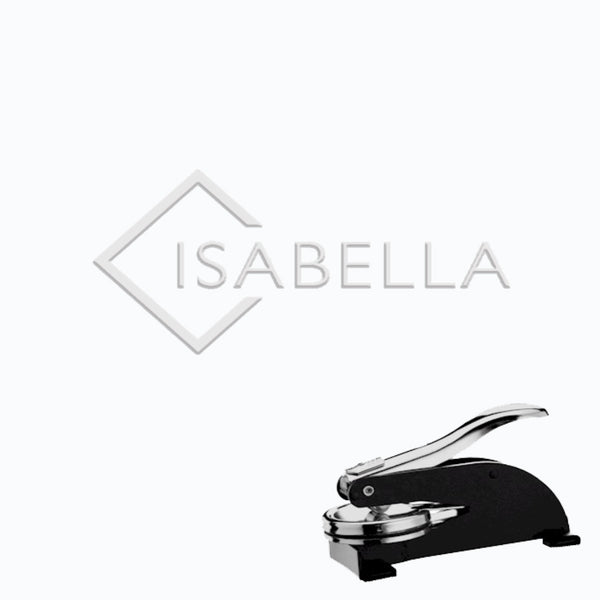 Monogram Paper Embosser with name #2104 -1.625" imprint - Nostalgic Impressions