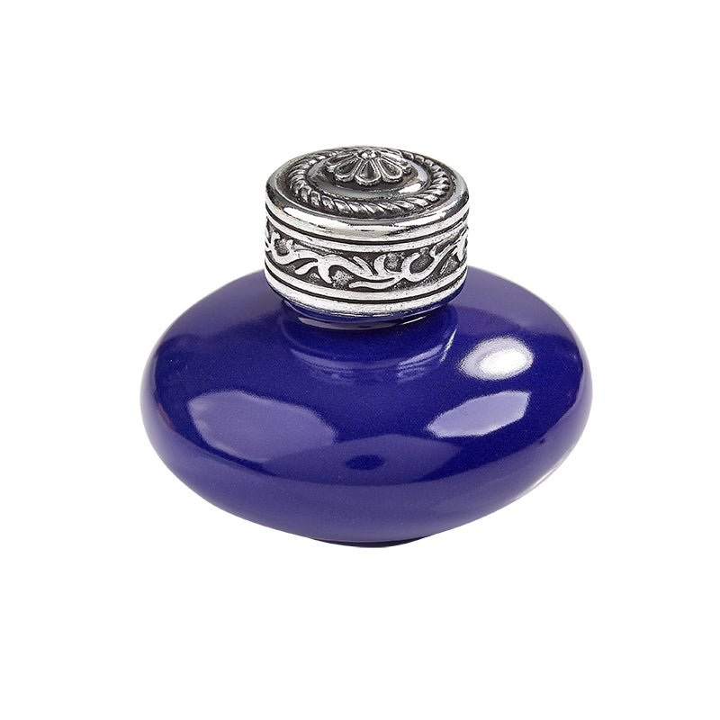 Ceramic Inkwells with Silver Metal Screwtop - Nostalgic Impressions