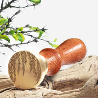 Under The Willow Wax Seal Stamp with Rosewood Handle - Multiple Design Options - Nostalgic Impressions