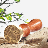 Into the Garden Wax Seal Stamp with Rosewood Handle - Multiple Design Options - Nostalgic Impressions