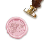 Lovebirds in a Tree Wax Seal Stamp with Black Wood Handle #7519 - Nostalgic Impressions