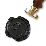 Halloween Bat Wax Seal Stamp with Rosewood Wood Handle #879CD - Nostalgic Impressions