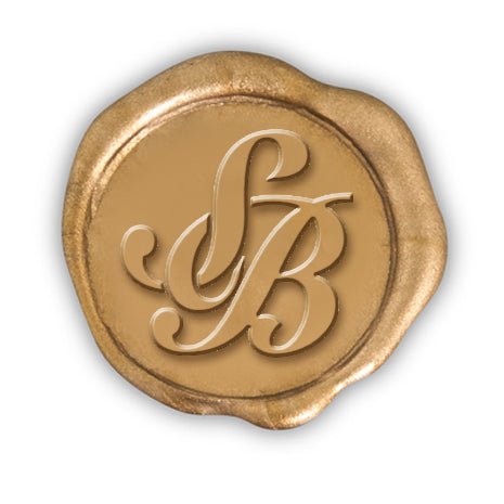 Brass Filigree Initial Wax Seal Stamp Gift Set Kit with Gold Sealing W –  Nostalgic Impressions