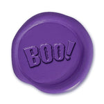Halloween BOO Purple Adhesive Symbol Wax Seal Stickers 50PK - Hand Pressed 1 1/4" - Nostalgic Impressions