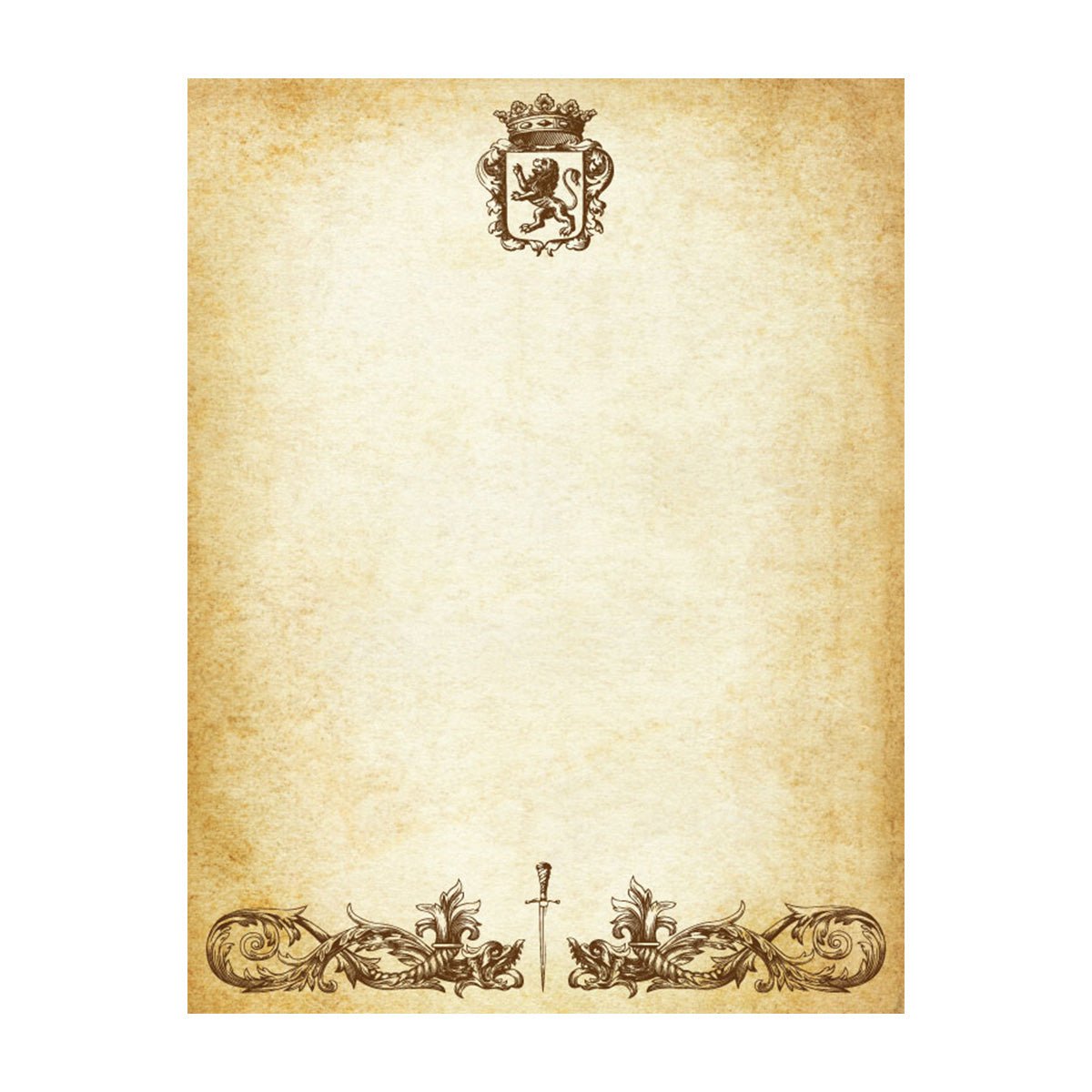 Parchment Stationery Vintage Design Boxed Gift Set -20/10 with Personalization option - Nostalgic Impressions