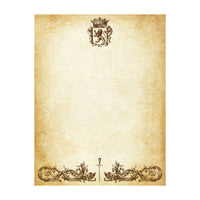 Parchment Stationery Vintage Design Boxed Gift Set -20/10 with Personalization option - Nostalgic Impressions
