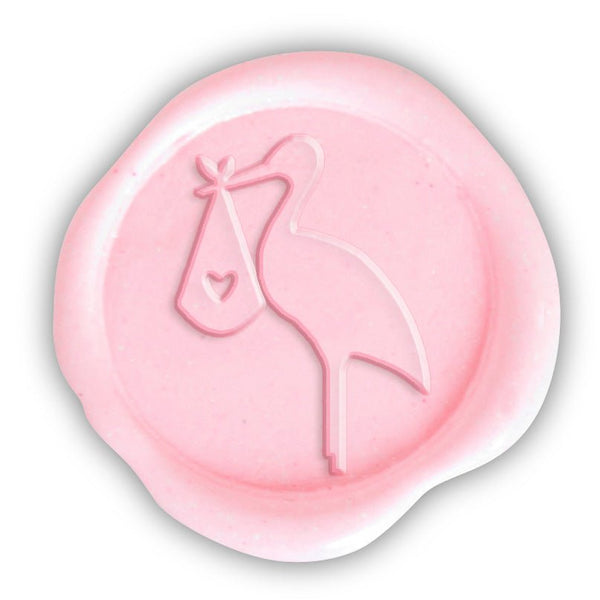 Stork Adhesive Wax Seals #3923 - Nostalgic Impressions