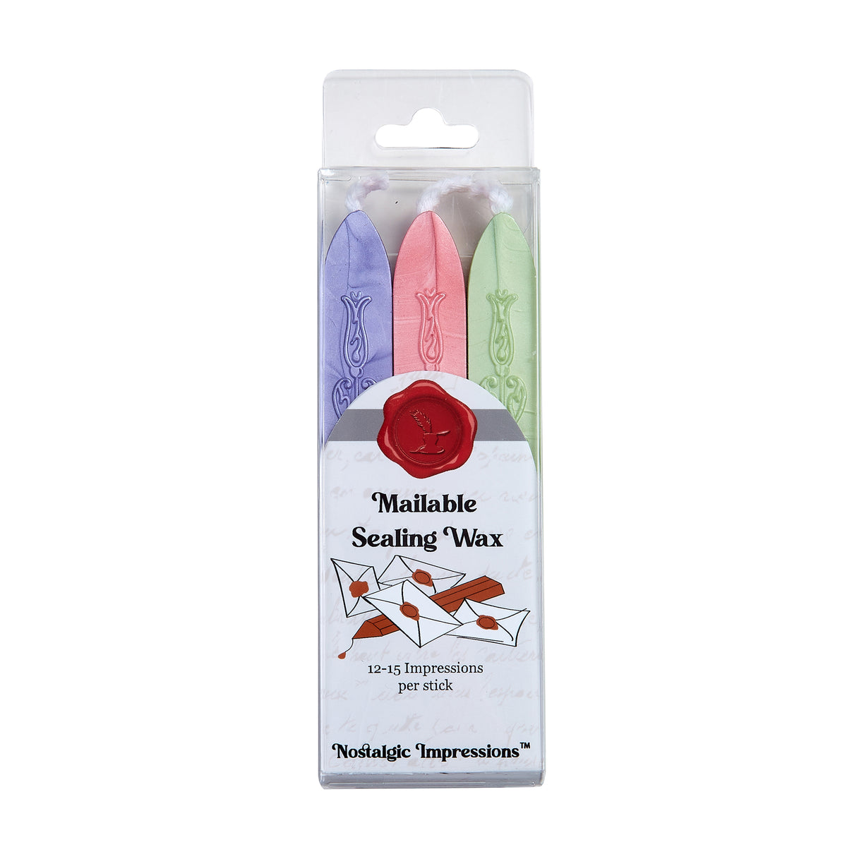 Flexible Letter Sealing Wax - Popular Color Tri-Packs - Nostalgic Impressions