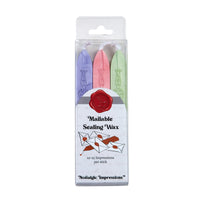 Flexible Letter Sealing Wax - Popular Color Tri-Packs - Nostalgic Impressions