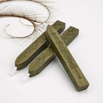 Moss Green Flexible Premium Sealing Wax-Pack of 3 sticks - Nostalgic Impressions