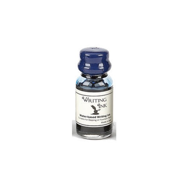 Writing Ink Apothecary Jar with Wax cap - Blue