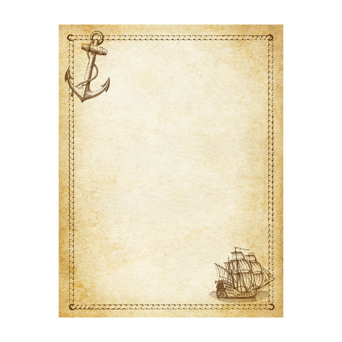 Parchment Stationery Vintage Design Boxed Gift Set -20/10 with Personalization option - Nostalgic Impressions